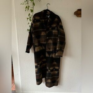 Elegant Women's Trench Coat in Black and Brown